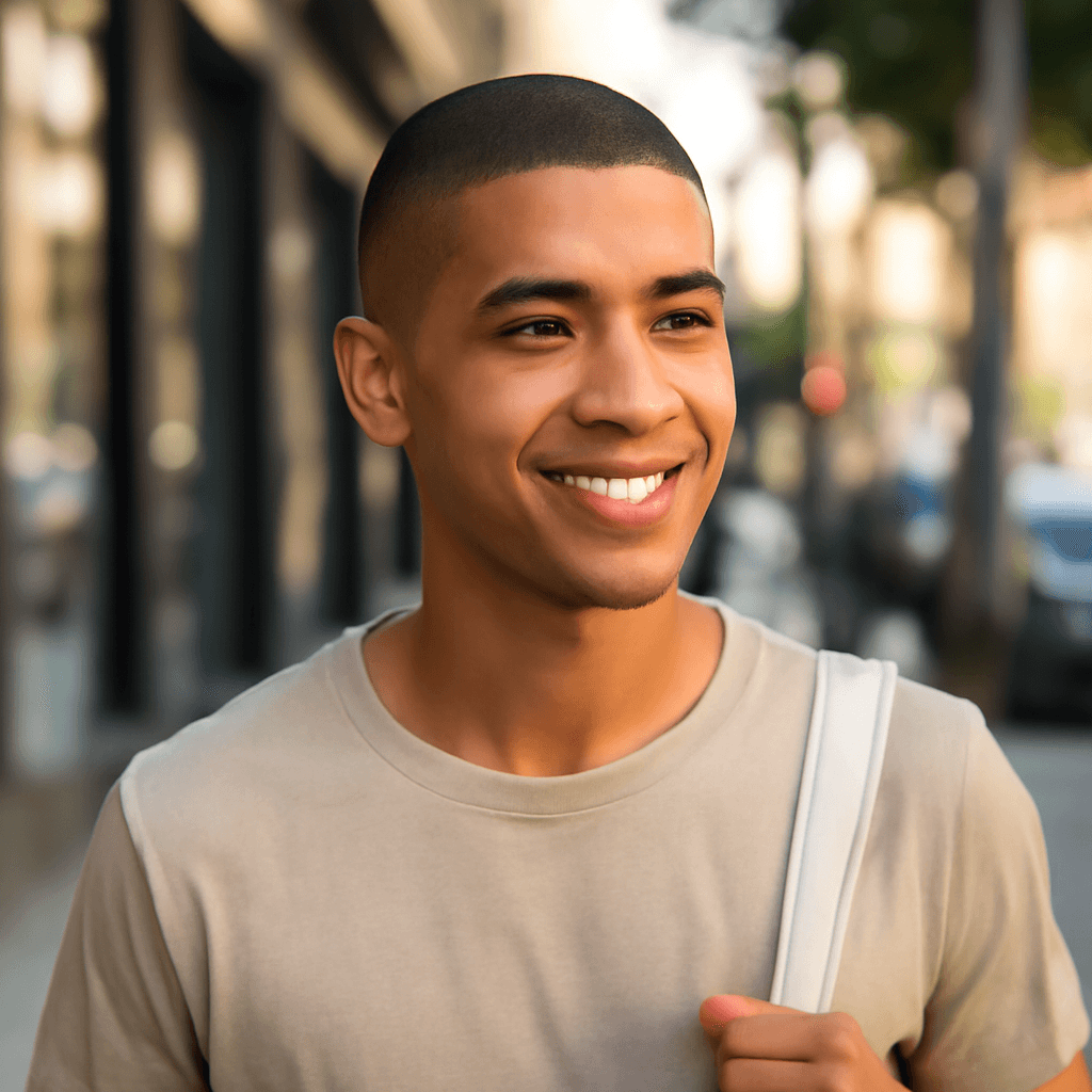 8 guard buzz cut