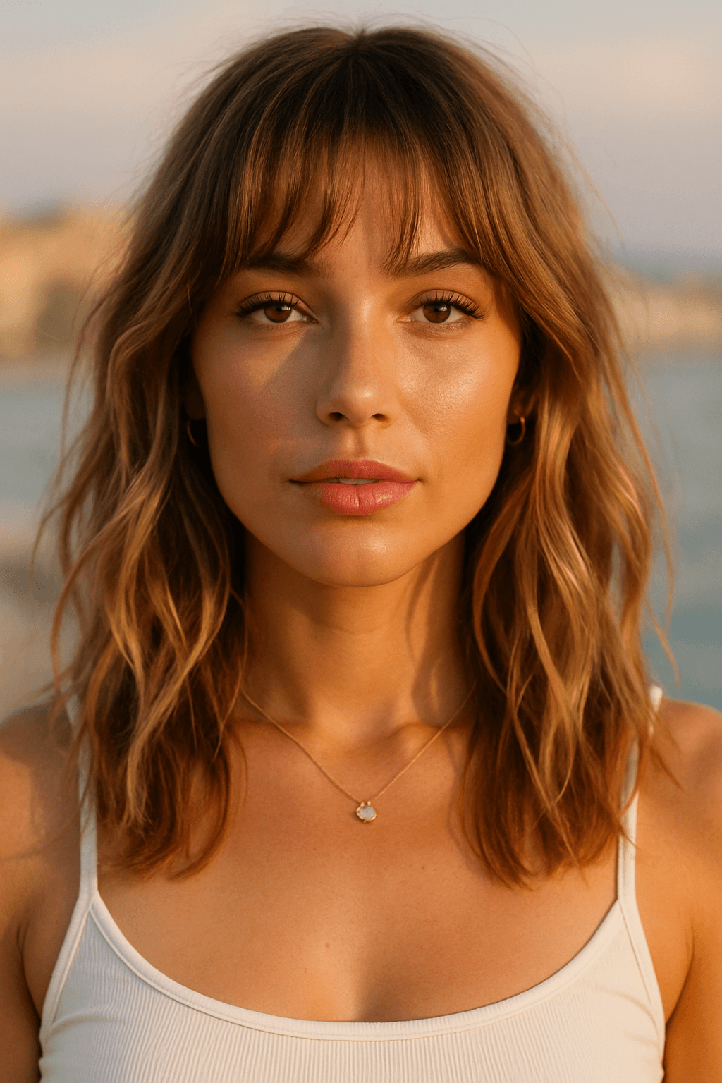 Beach Waves with Fringe: The Effortless-Cool Cut You’ll Want All Year