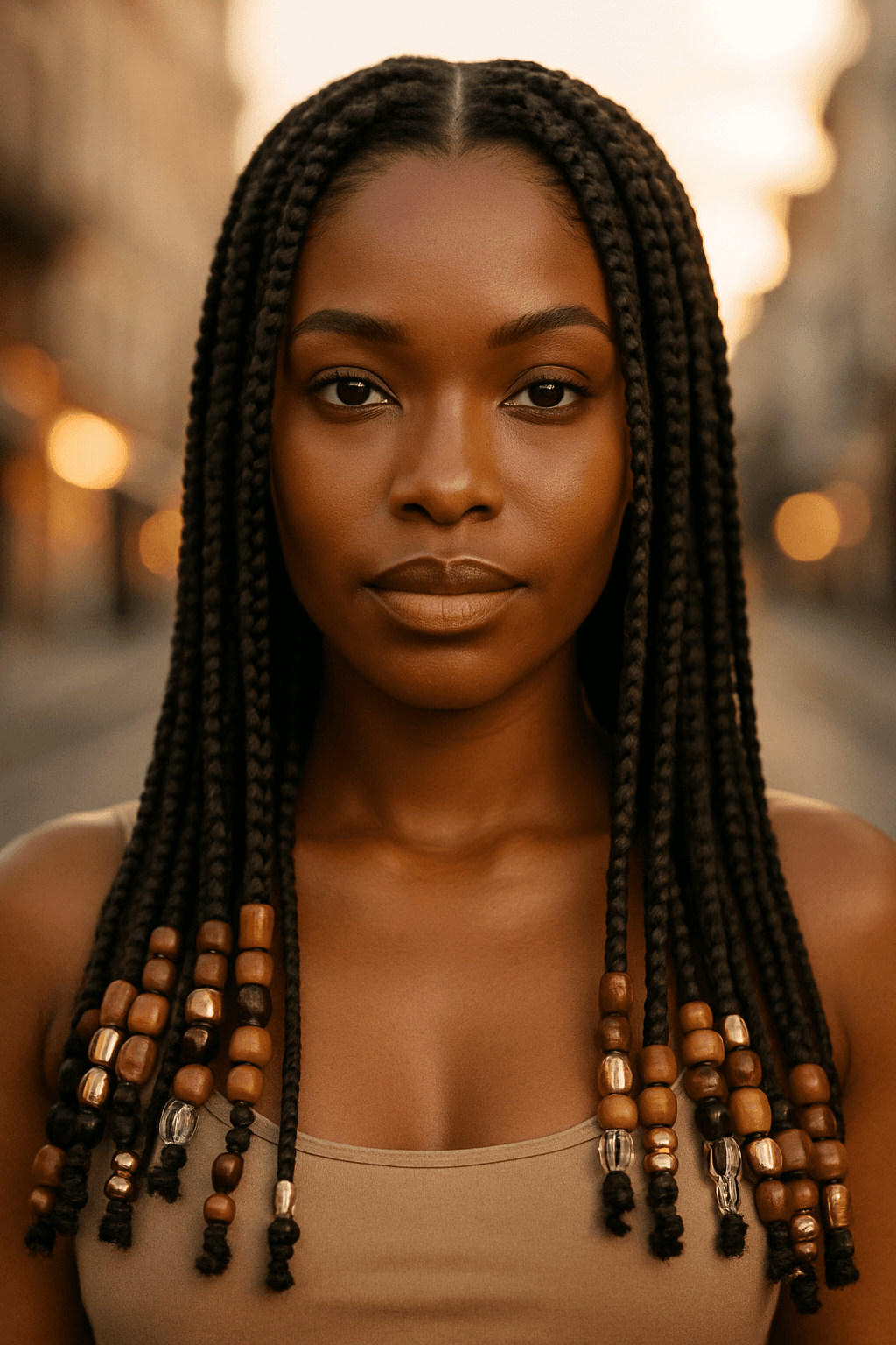 Box Braids with Beads: The Playful, Protective Style You’ll Wear On Repeat