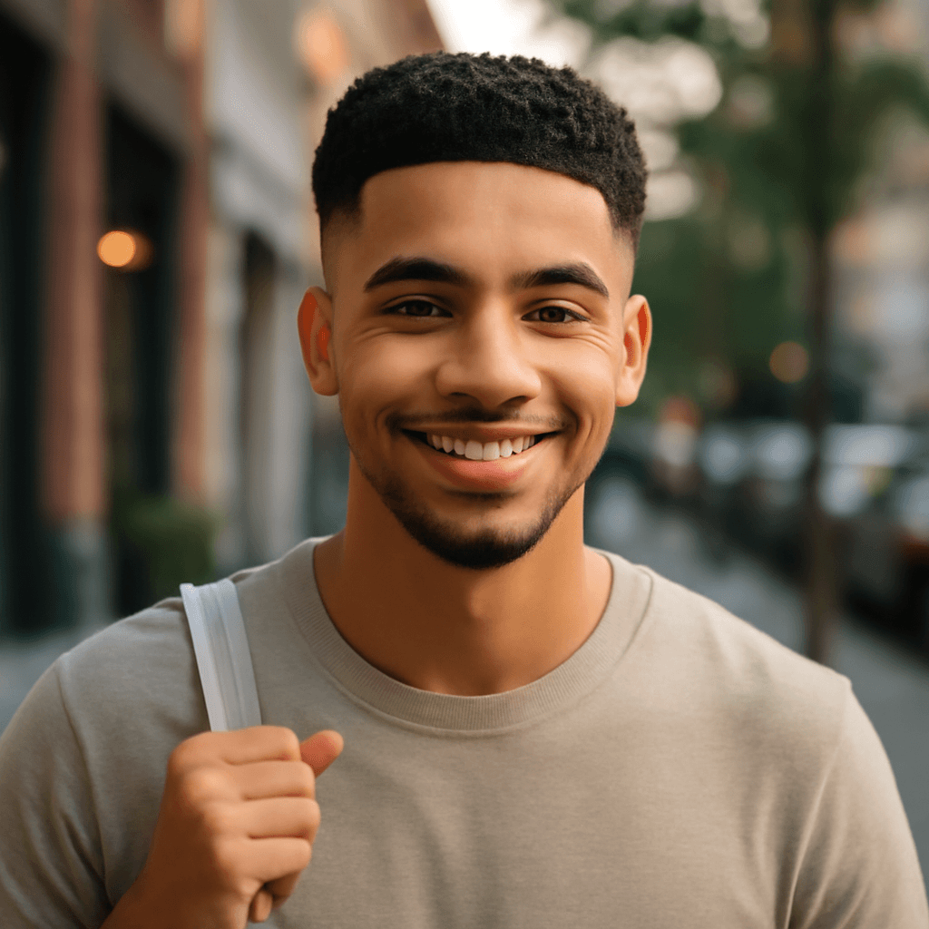 drop fade haircut
