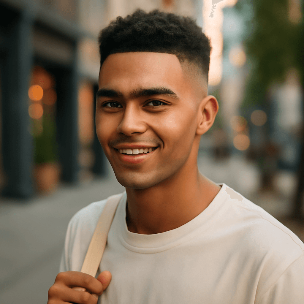 high fade haircut