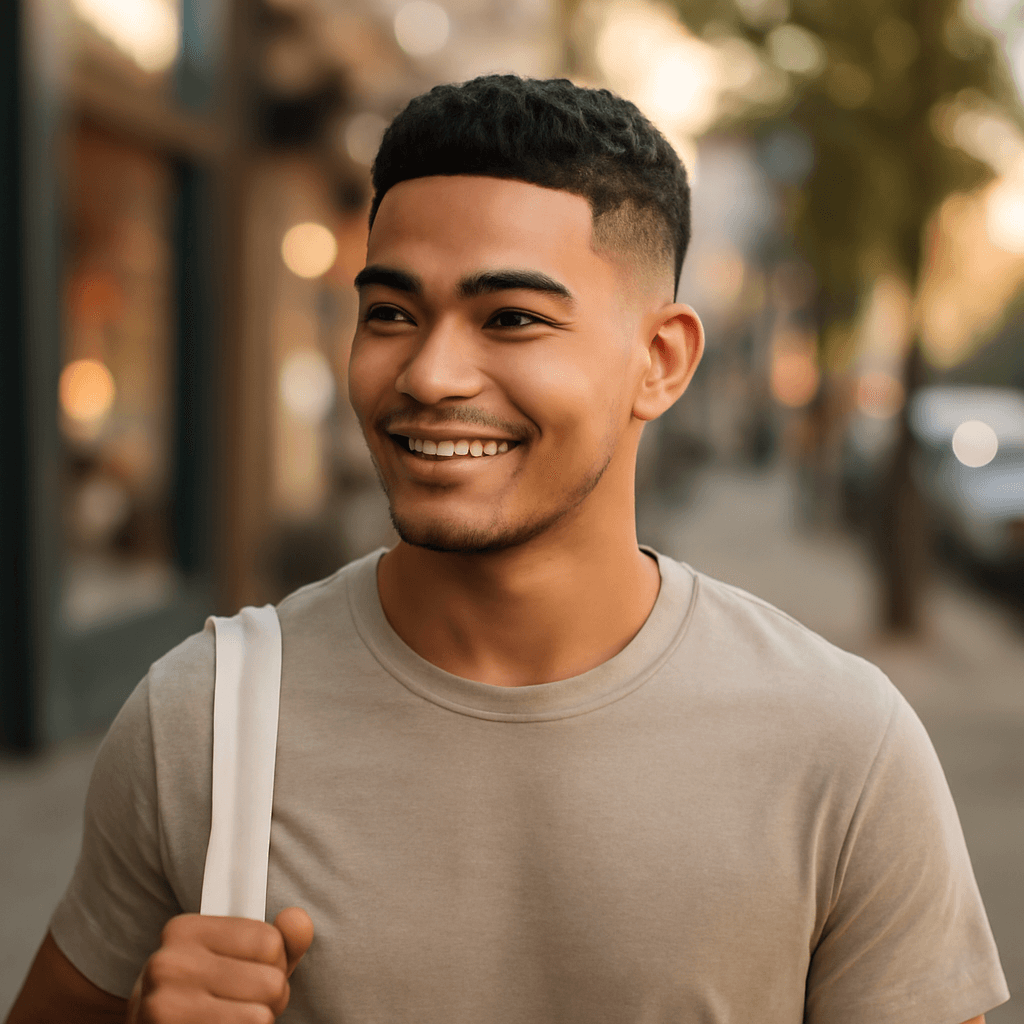 low fade taper