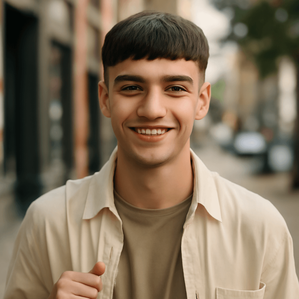 low taper fringe