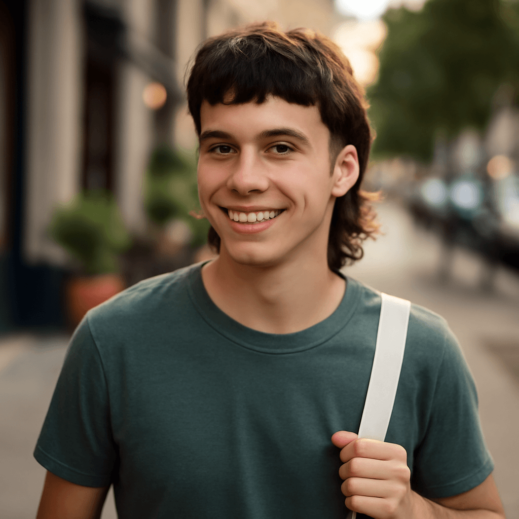 low taper mullet