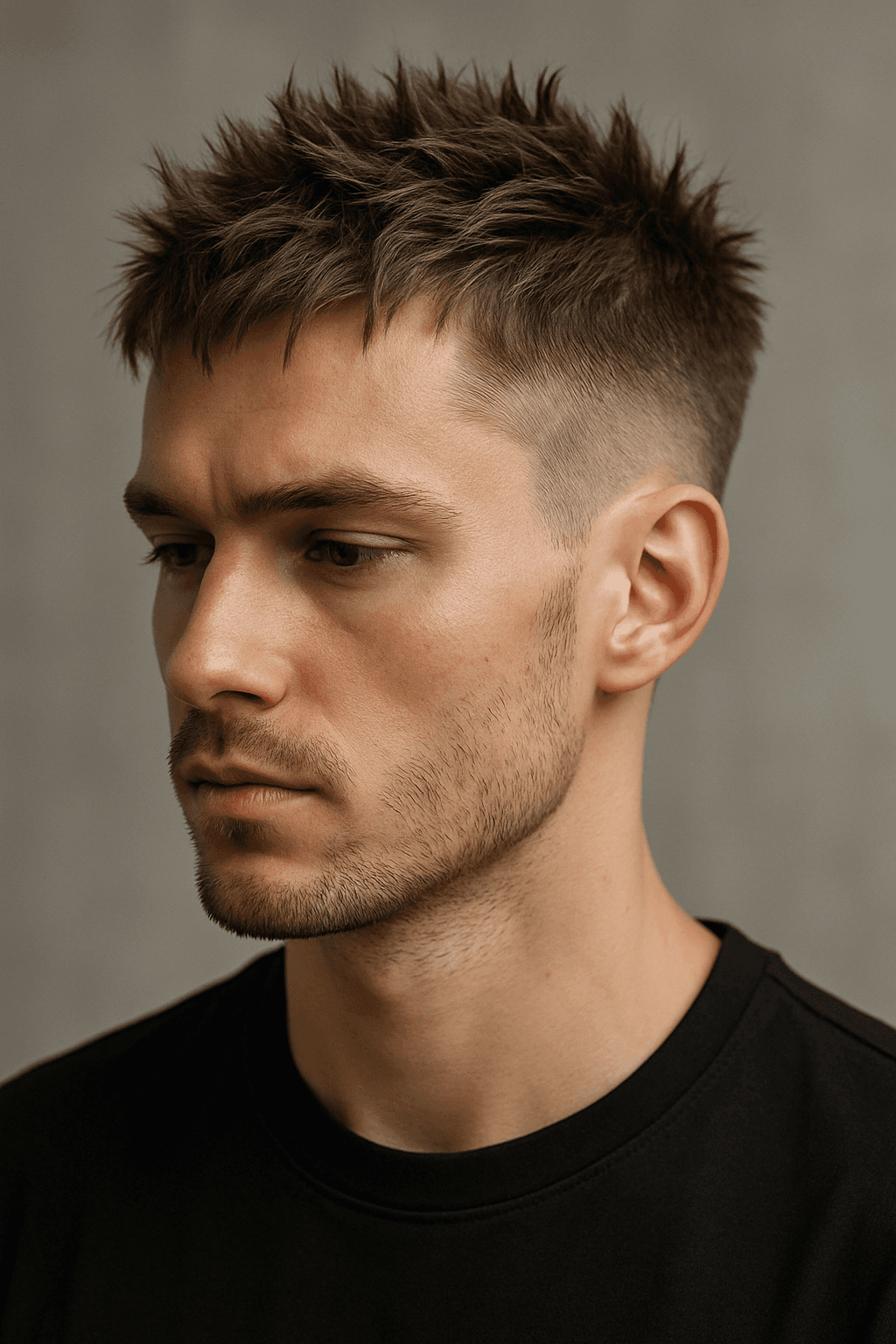 Spiky Textured Crop: The Low-Maintenance Cut With Maximum Edge